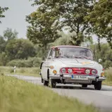 Auf der ADAC Deutschland Klassik 2025 können seltene Fahrzeuge wie der Tatra 603 von 1965 aus der Nähe bestaunt werden