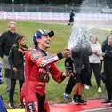 Marc Marquez freute sich über den zehnten Sprintsieg der Saison 