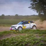 Starker Auftritt beim Debüt im Mokka GSE Rally: Die Franzosen Dufour/Dubois belegten Platz 2