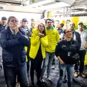 Anspannung in der Mann-Filter Team Landgraf Box unmittelbar vor dem Titelgewinn