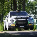 Marijan Griebel feierte bei der ADAC Rallye Stemweder Berg seinen ersten Saisonsieg