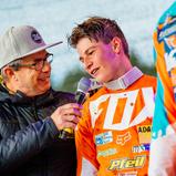 ADAC MX Masters 2018 , ADAC MX Masters Holzgerlingen  Simon Längenfelder ( Deutschland / Husqvarna / Pfeil Husqvarna Junior Team ) beim ADAC MX Junior Cup 125