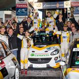 ADAC Opel Rallye Junior Team, Ypern, Podium