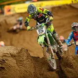 ADAC MX Masters 2020, Tensfeld, Kevin Wouts ( Belgien / Kawasaki / Monster Energy Kawasaki ELF Team Pfeil ) beim ADAC MX Masters