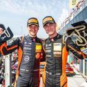 Tim Zimmermann und Leyton Fourie bei ihrem ersten Saisonsieg in Zandvoort