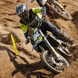 Maximilian Werner ( Deutschland / Triumph / DÖRR MOTORSPORT TRIUMPH RACING ) beim ADAC MX Youngster Cup