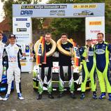 Die Top-Drei der 52. ADAC Rallye Stemweder Berg und der DRM-Saison 2023