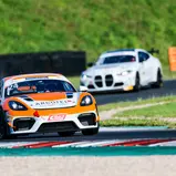 #24 Max Wimmer / Felix Wimmer / Wimmer Werk Motorsport / Porsche 718 Cayman GT4 RS CS / Motorsport Arena Oschersleben