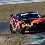Der BMW M4 GT4 Evo von ME Motorsport komplettierte die Top Drei in Oschersleben