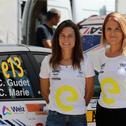Ihnen war Fortuna in Weiz alles andere als hold: Cindy Gudet und Cécile Marie