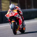 Marc Marquez nimmt das Rennen von Platz fünf auf und wird versuchen, seinen achten Sieg in Folge auf dem Sachsenring zu feiern