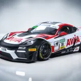 So sieht der Porsche 718 Cayman GT4 RS Clubsport von AVIA W&S Motorsport aus (Bild: AVIA W&S Motorsport)