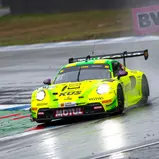 Auch auf nasser Strecke schnellster DTM-Pilot: Spitzenreiter Thomas Preining