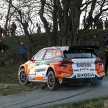 #3	D. Rostek - S. Kopczyk / Skoda Fabia RS Rally2 (RC2) / 60. ADAC Rallye Erzgebirge