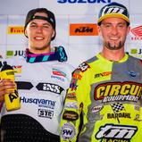 Max Nagl und Henry Jacobi gemeinsam auf dem Podium