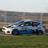 #14	C. Dünker - J. Decker / Ford Fiesta Rally4 (RC4) / 60. ADAC Rallye Erzgebirge