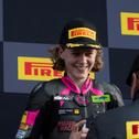 Anina Urlaß stand in der laufenden Saison bereits dreimal auf dem Podium