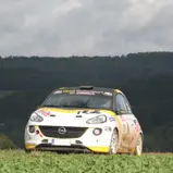Divisionsführung ausgebaut: Jens Nielsen im Opel Adam R2