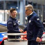 Max Hesse im Interview mit Wolfgang Schattling von der ADAC Stiftung Sport (Copyright: Gruppe C Photography)