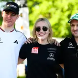 Motorsport Lounge am Norisring: Tom Kalender (links) und Lucas Auer (rechts)