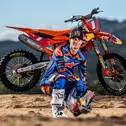 Längenfelder wurde 2019 ADAC MX Junior Cup 125-Champion und wechselte danach in die Motocross-Weltmeisterschaft (Foto: JP Acevedo/KTM)