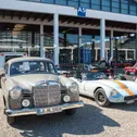 Ein Highlight der Klassikwelt Bodensee 2025 war auch in diesem Jahr die ADAC Oldtimer-Parkarena (Foto: Messe Friedrichshafen)