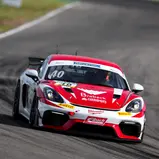 #40 Adrian Rziczny / Daniel Drexel / Razoon - more than Racing / Porsche 718 Cayman GT4 RS CS / Hockenheimring