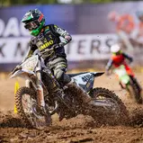 Scott Smulders ( Niederlande / Husqvarna / No Fear-JUMBO-BT Racing Team ) beim ADAC MX Junior Cup 125