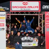 Walter Gromöller und René Meier sind die Champions des ADAC Rallye Masters 2021 und gewinnen mit dem Opel Ascona 400 ihre Klasse NC2
