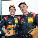 Erfolgreiche Gaststarter: Dennis Fetzer und Hubert Haupt sicherten sich den Sieg in der ProAm-Wertung