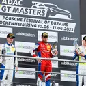  Das Podium der Pirelli-Junior-Wertung: Jannes Fittje, Eduardo Coseteng und Finn Gehrsitz (v. l. n. r.)