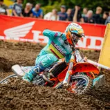Noah Ludwig ( Deutschland / KTM / Becker Racing/ ADAC Niedersachsen /Sachsen-Anhalt e.V. ) beim ADAC MX Youngster Cup