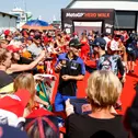 Der MotoGP Hero Walk zählt zu den Highlights eines vollen Rahmenprogramms