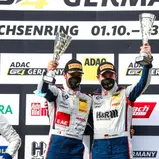Auf dem Podium: Gabriele Piana (li.) und Michael Schrey