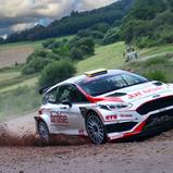 Dominik Dinkel greift bei der Sachsen-Rallye nach dem Titel in der Deutschen Rallye-Meisterschaft