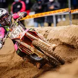 ADAC MX Masters 2020 , ADAC MX Masters Tensfeld, Martin Venhoda ( Tschechien / KTM / NR83 ) beim ADAC MX Junior Cup 125