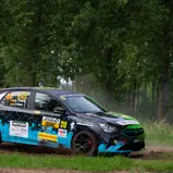 Thiele/Hain: Sie feierten ihren ersten Podestplatz im ADAC Opel e-Rally Cup