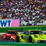 Im kultigen Grello-Design trat Thomas Preining in der DTM 2023 an