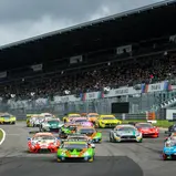 ADAC GT Masters, Nürburgring, Orange1 by GRT Grasser, Rolf Ineichen, Franck Perera, HCB-Rutronik Racing, Patric Niederhauser, Kelvin van der Linde