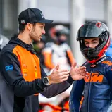 Unter Anleitung von Riding Coach Lukas Tulovic absolvierten die Talente die ersten Runden am Red Bull Ring