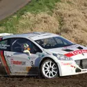 Lokalmatador und Top-Favorit: Christian Riedemann im Peugeot 208 T16 R5