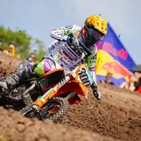 Noah Ludwig zelebrierte sein erstes Saisonpodium im ADCA MX Masters