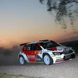 Kämpft um den ersten DRM-Sieg: Dominik Dinkel im Škoda Fabia R5