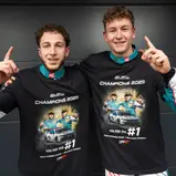 Salman Owega und Finn Wiebelhaus sind die Meister des ADAC GT Masters 2025