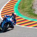 Wieder genesen: Alex Rins aus Spanien feiert sein Comeback