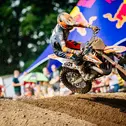 Nach dem ersten Rennen hat Stauffer auf den KTM Zweitakter gewechselt