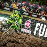 ADAC MX Masters, Gaildorf,  Filip Neugebauer ( Tschechien / Kawasaki / Monster Energy Kawasaki Elf Team Pfeil ) auf seiner Maschine beim ADAC MX Masters