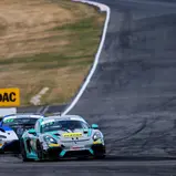 #33 Axel Sartingen / Daniel Schwerfeld / Black Falcon Team Textar / Porsche 718 Cayman GT4 RS CS