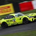 Lange im Titelkampf: Der Mercedes-AMG GT4 von Hamza Owega und Jusuf Owega
