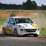 Grégoire Musnter will bei der "Erze" die Führung im ADAC Rallye Cup ausbauen